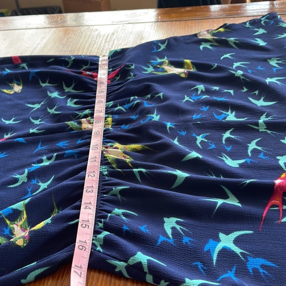 GUC Mandala Design crepe shift dress size M. - Picture 8 of 10